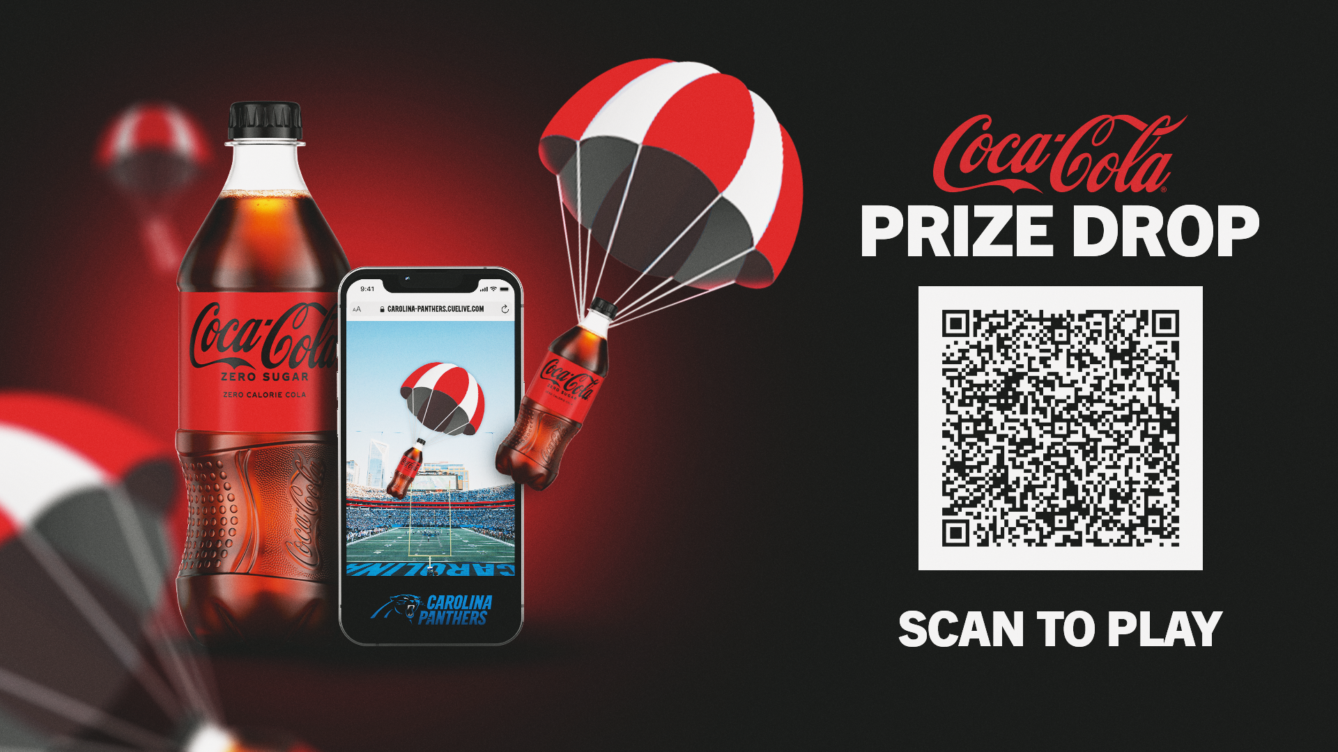 Coca-Cola Parachute Drop