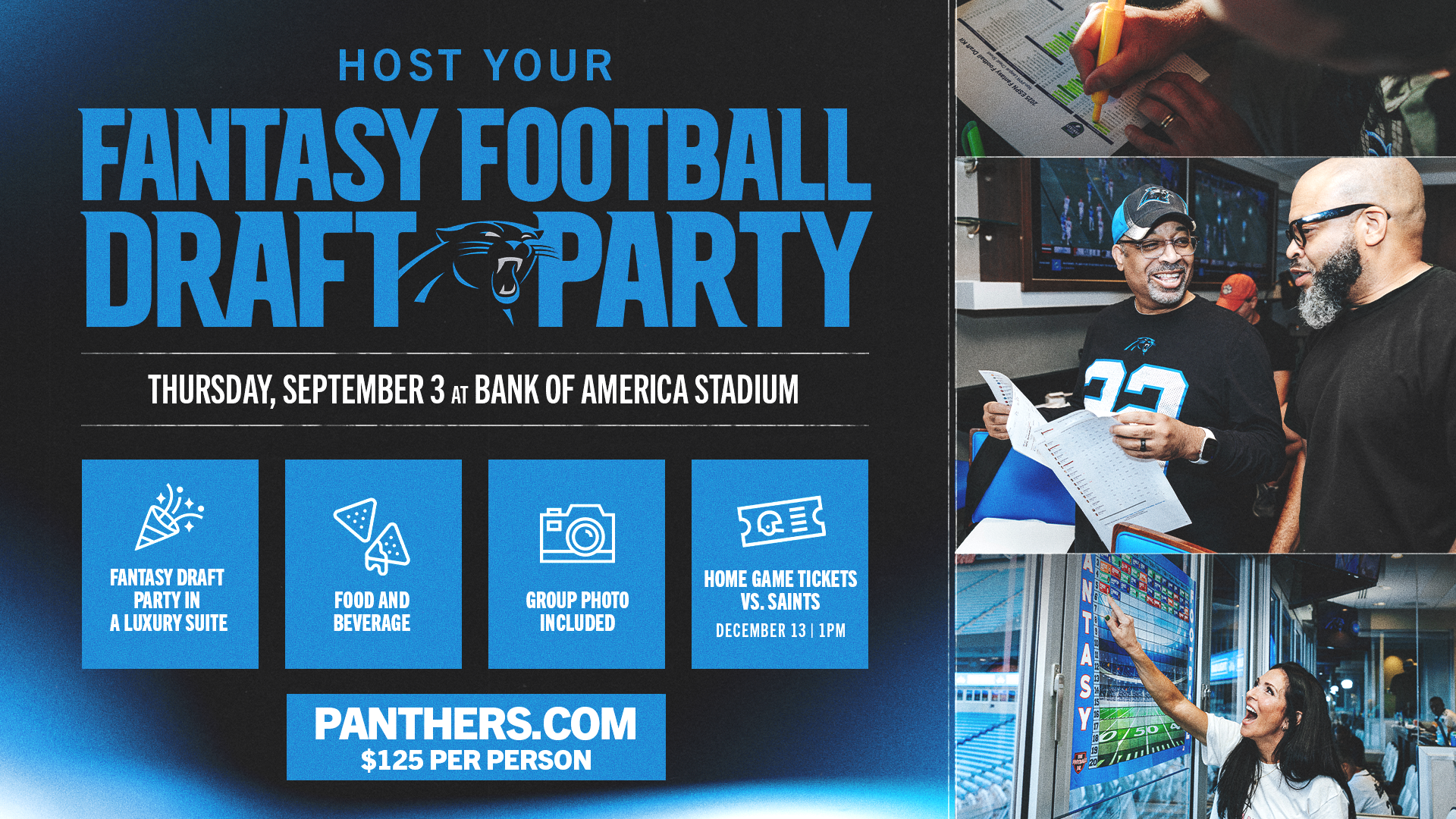 26-0650_Ticketing_Group Sales Fantasy Football Creative_Panthers-com
