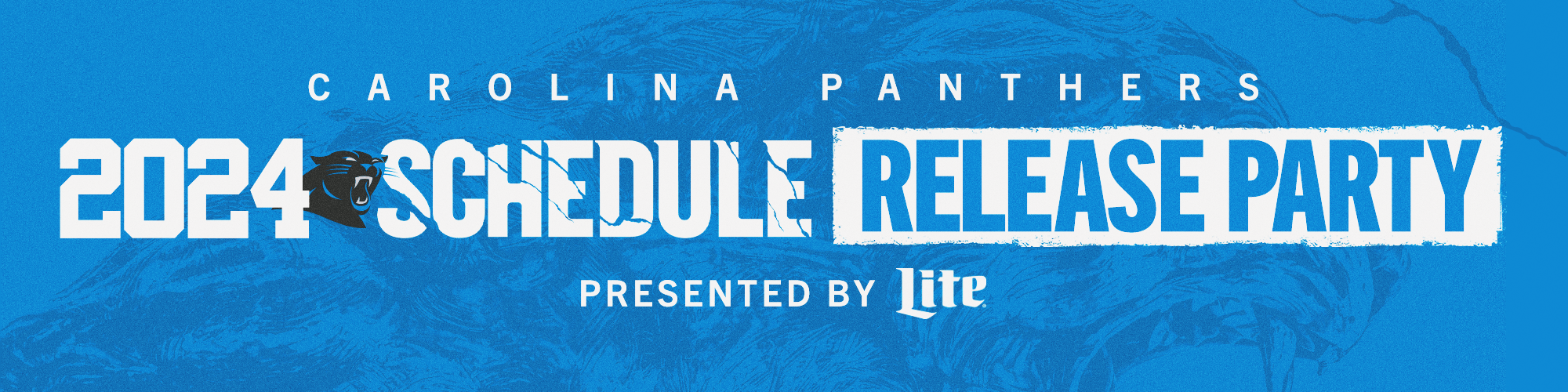 Celebrate the 2024 Schedule with the Panthers and Miller Lite!