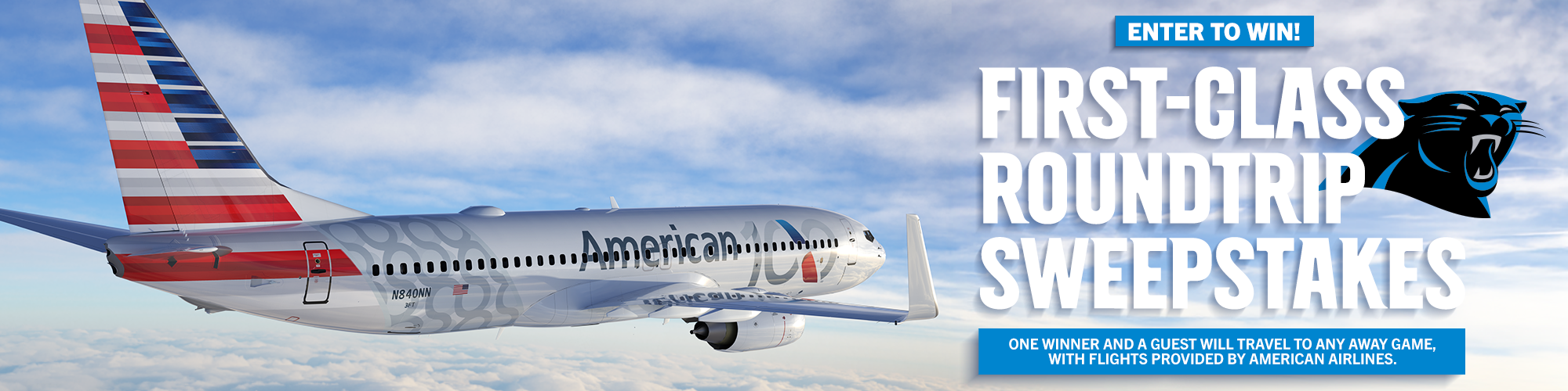 26-03100_Partnerships_AmericanAirlines_FirstClassSweepstakes_MH_2000x500