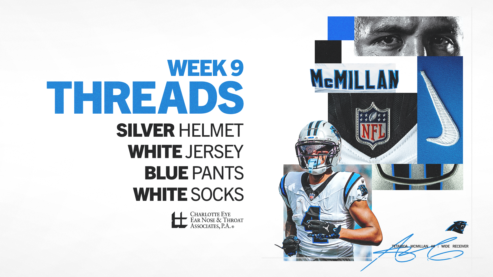 Week 9 Threads: White on Blue