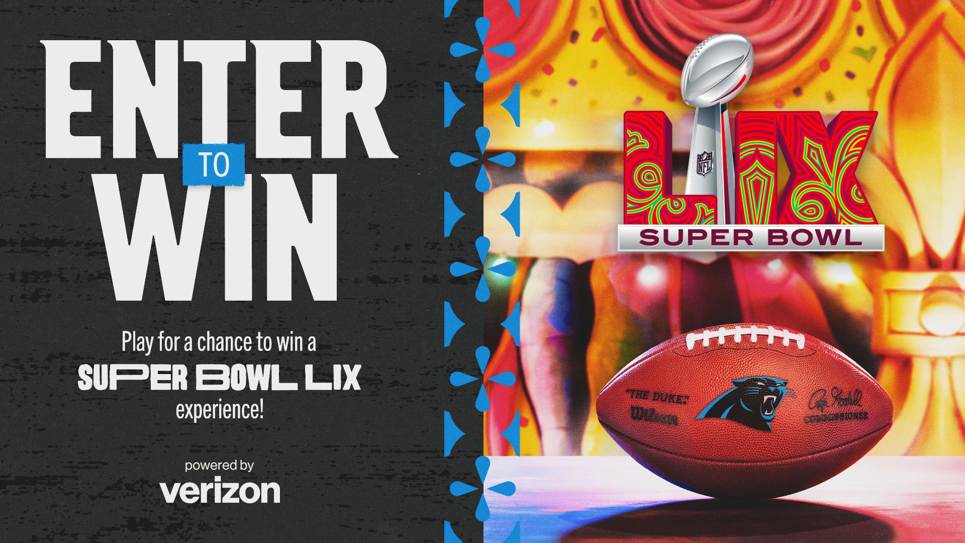 Win the Ultimate Super Bowl Experience, presented by Verizon