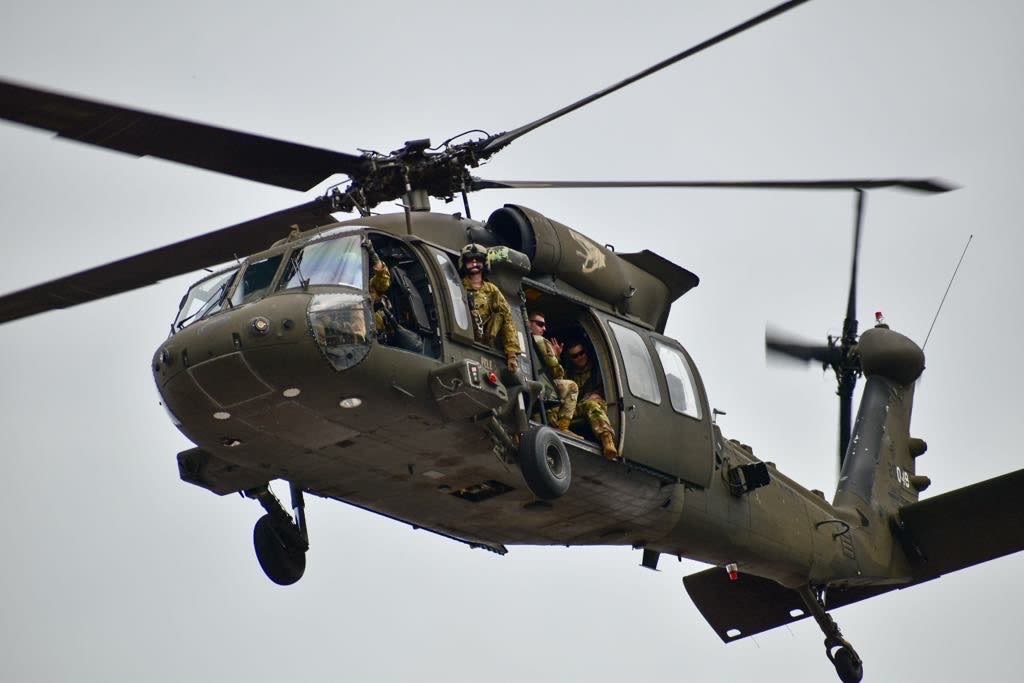 Flyover - 82nd Combat Aviation Brigade