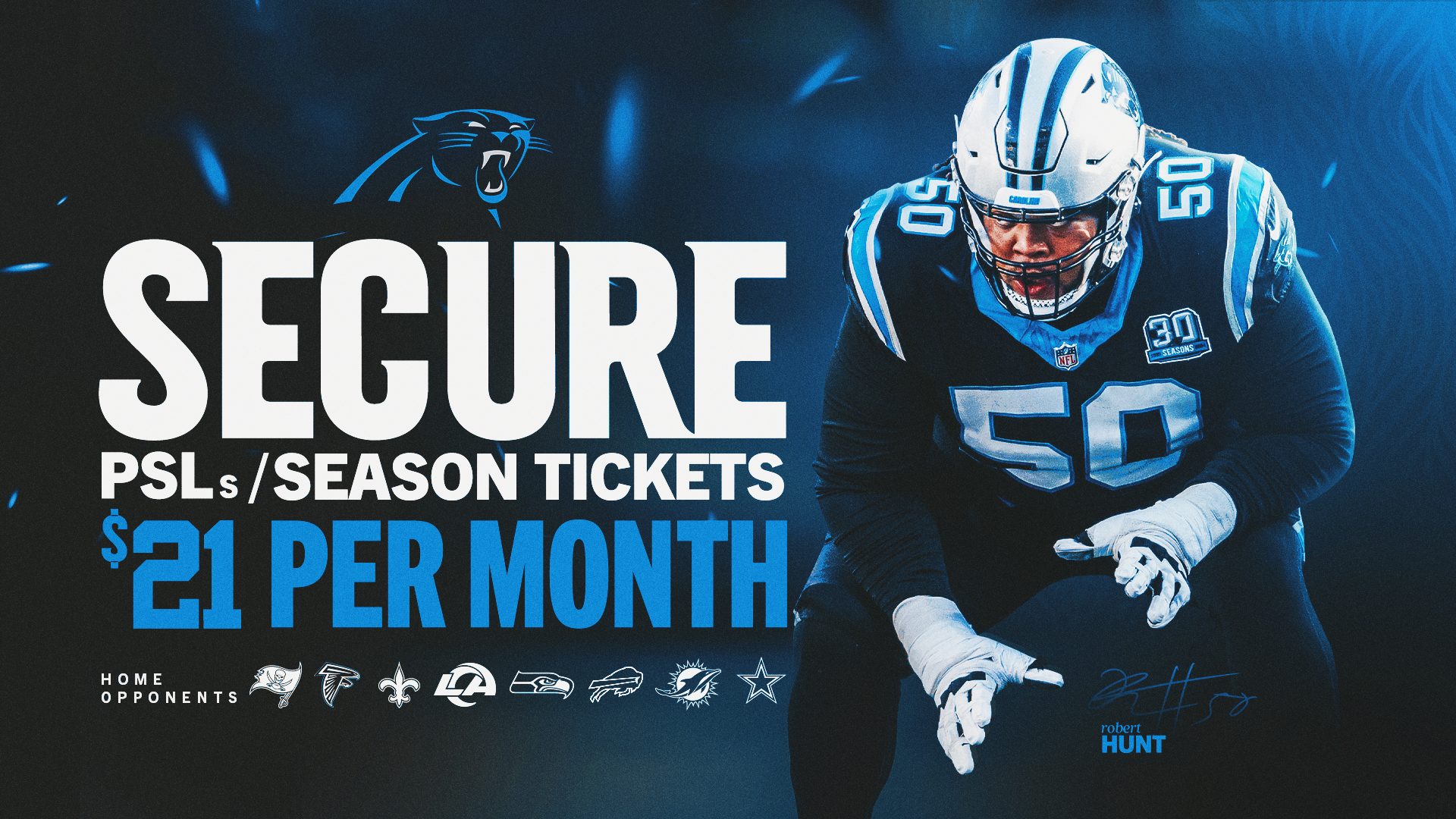 PSLs/Season Tickets starting at $21/month