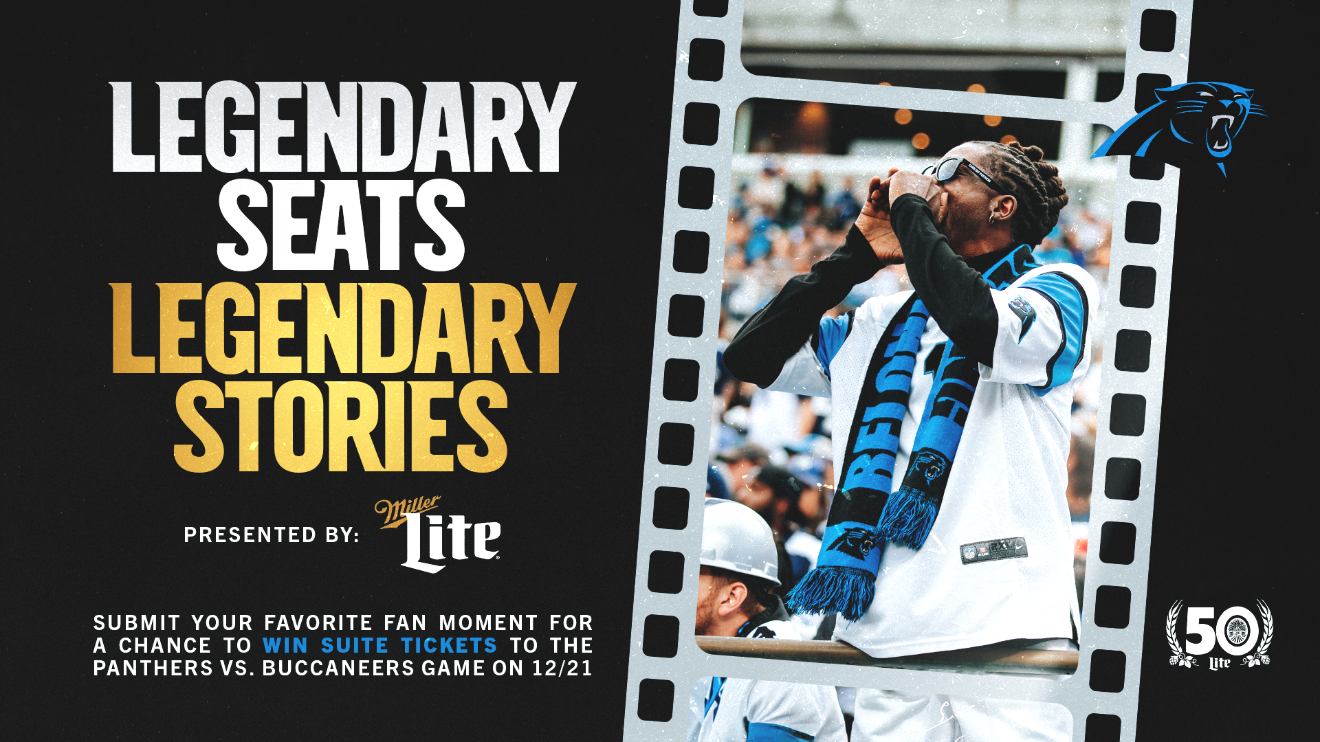 Legendary Seats, Legendary Stories presented by Miller Lite