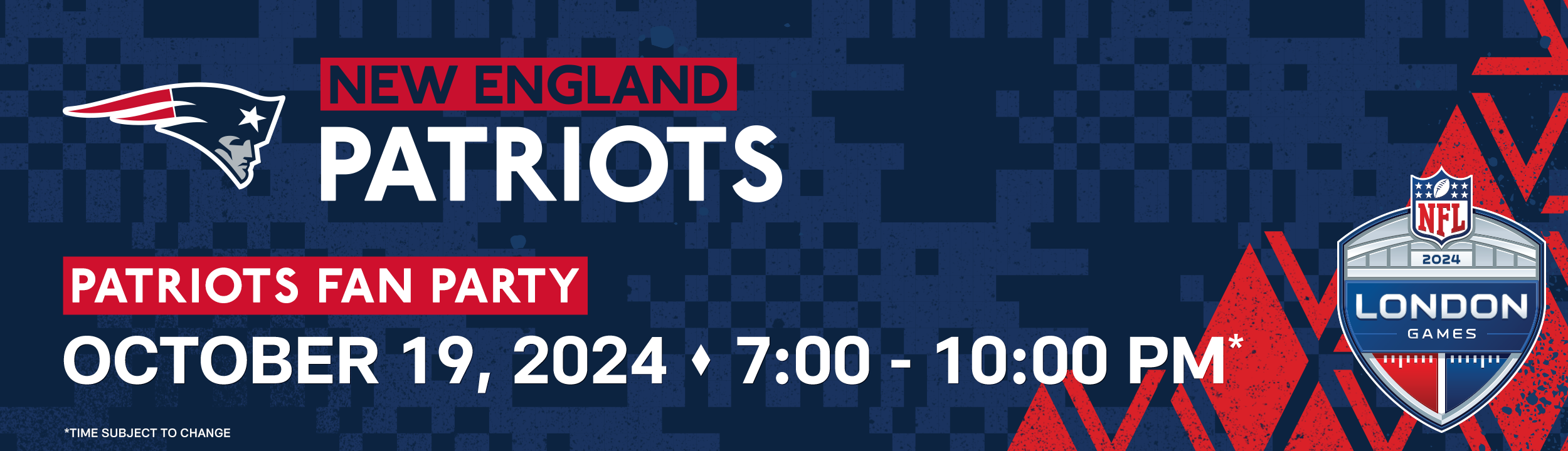 Join Us for a New England Patriots Fan Party!