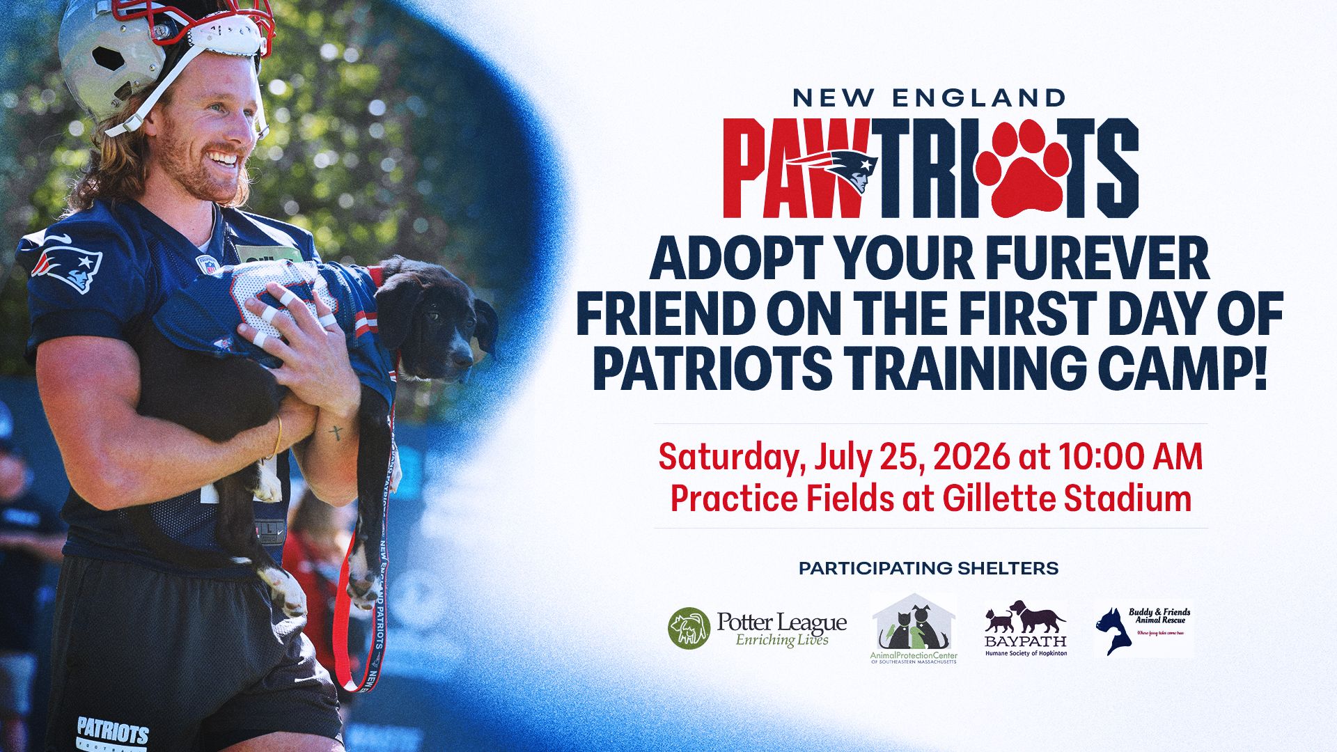 Pet Adoption Day at Training Camp