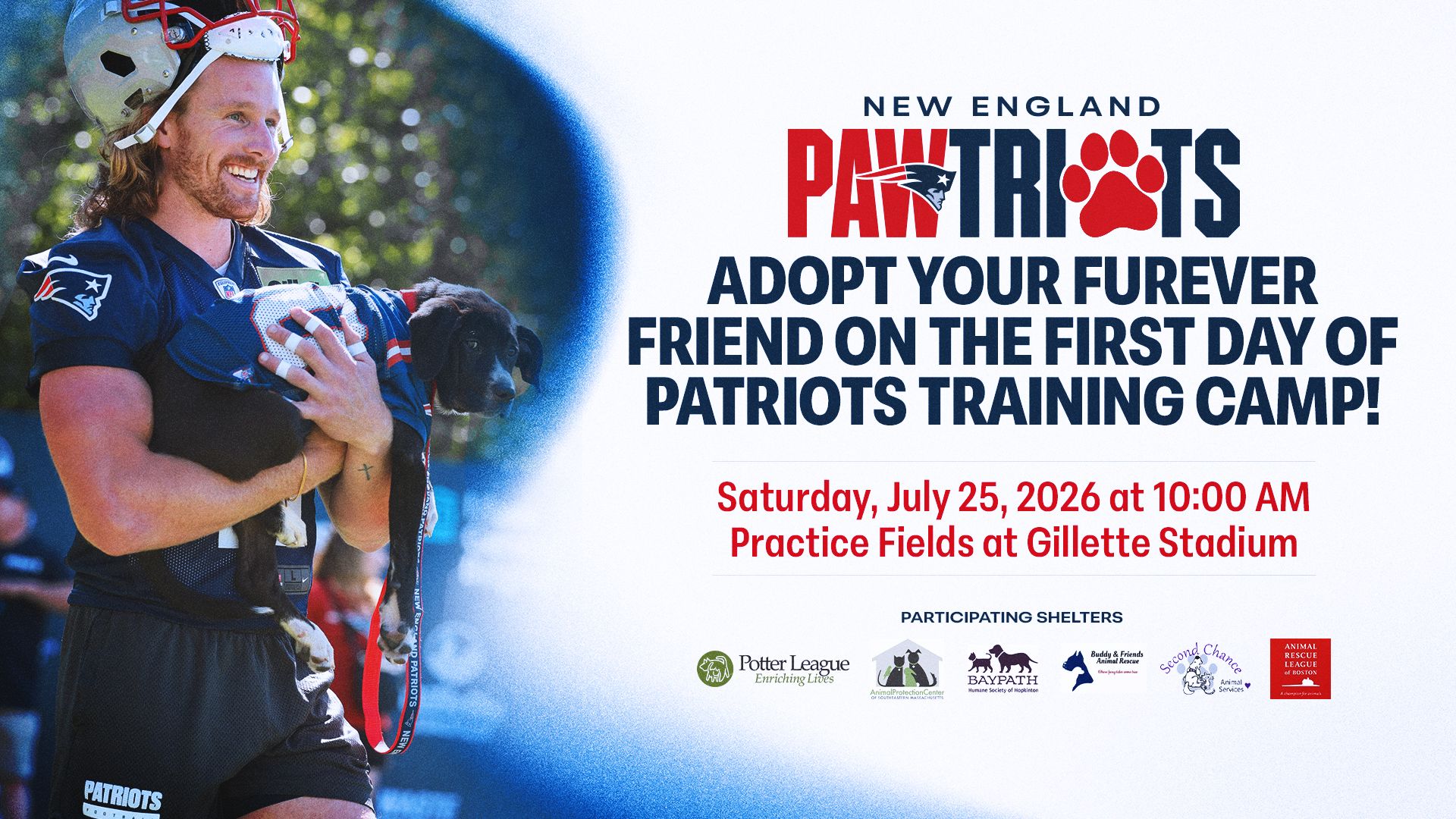 Pet Adoption Day at Training Camp