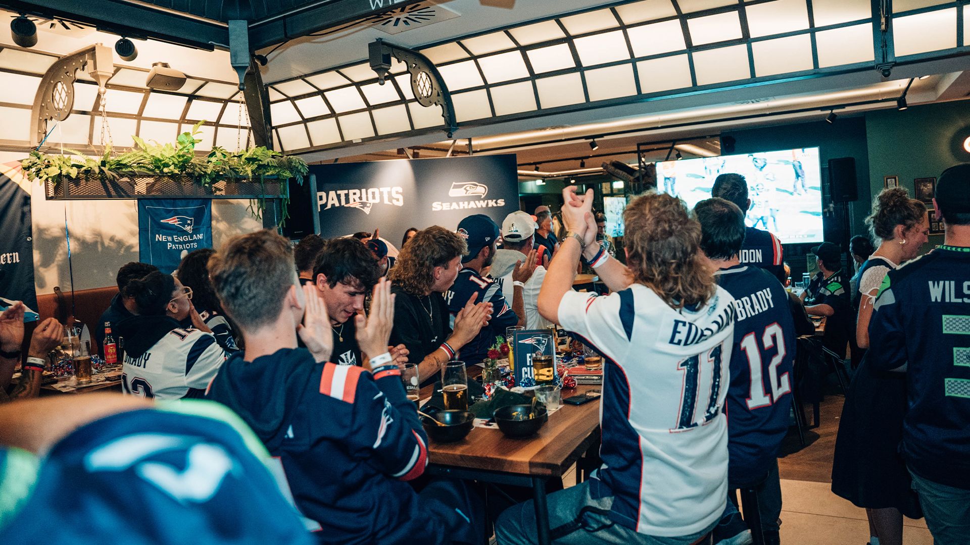 Anmeldung zur Patriots Watch Party in München