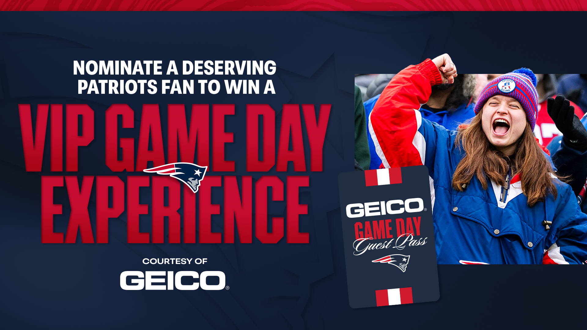 NOMINATE A PATRIOTS FAN