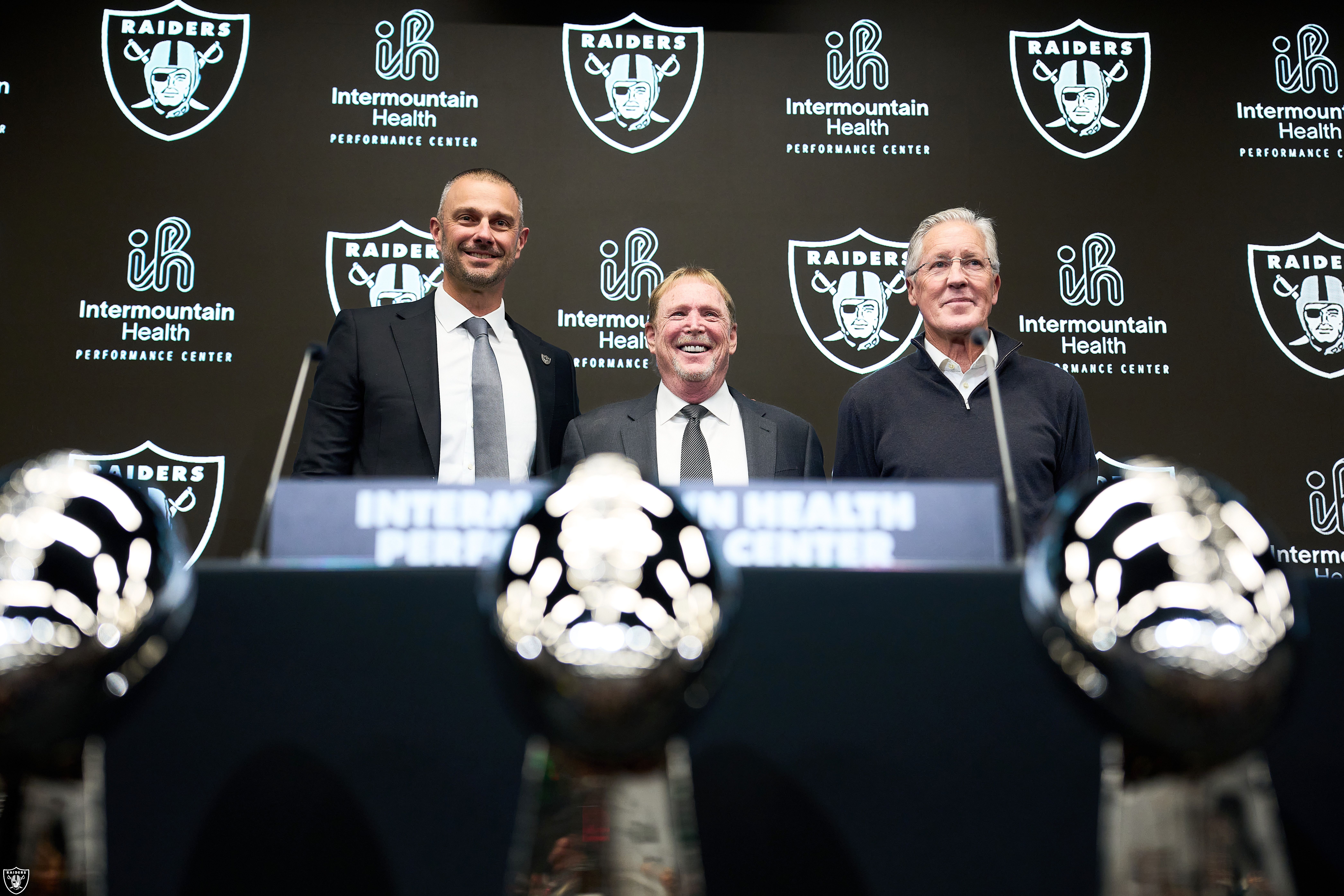 Dinner with Mark Davis, Pete Carroll and John Spytek