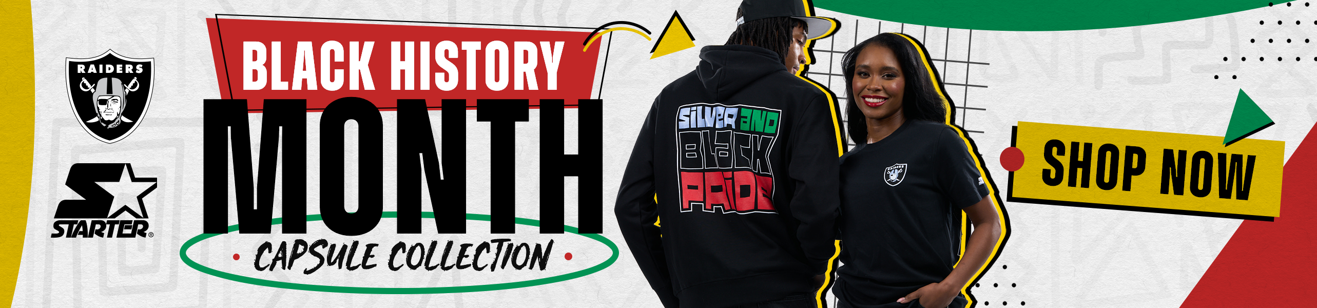 Black History Month Capsule Collection - The Raider Image - Shop Now