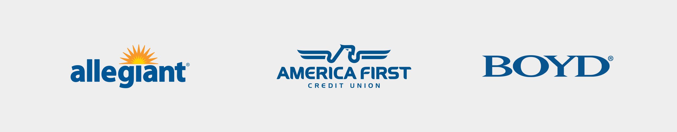 Allegiant, America First Credit Union, Boyd