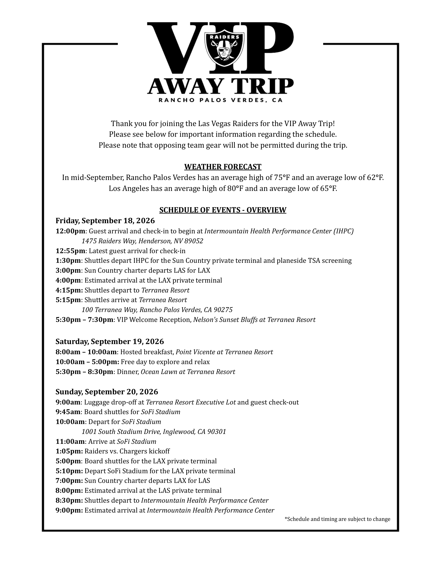 Guest Guide