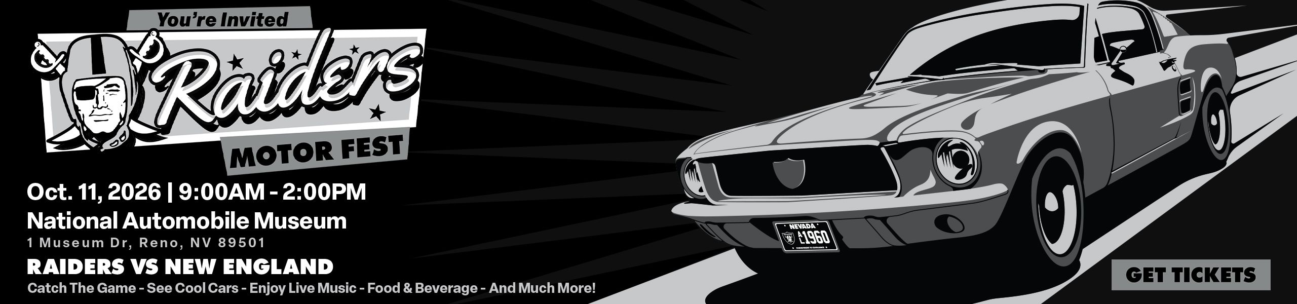 Raiders Motor Fest - Get Tickets