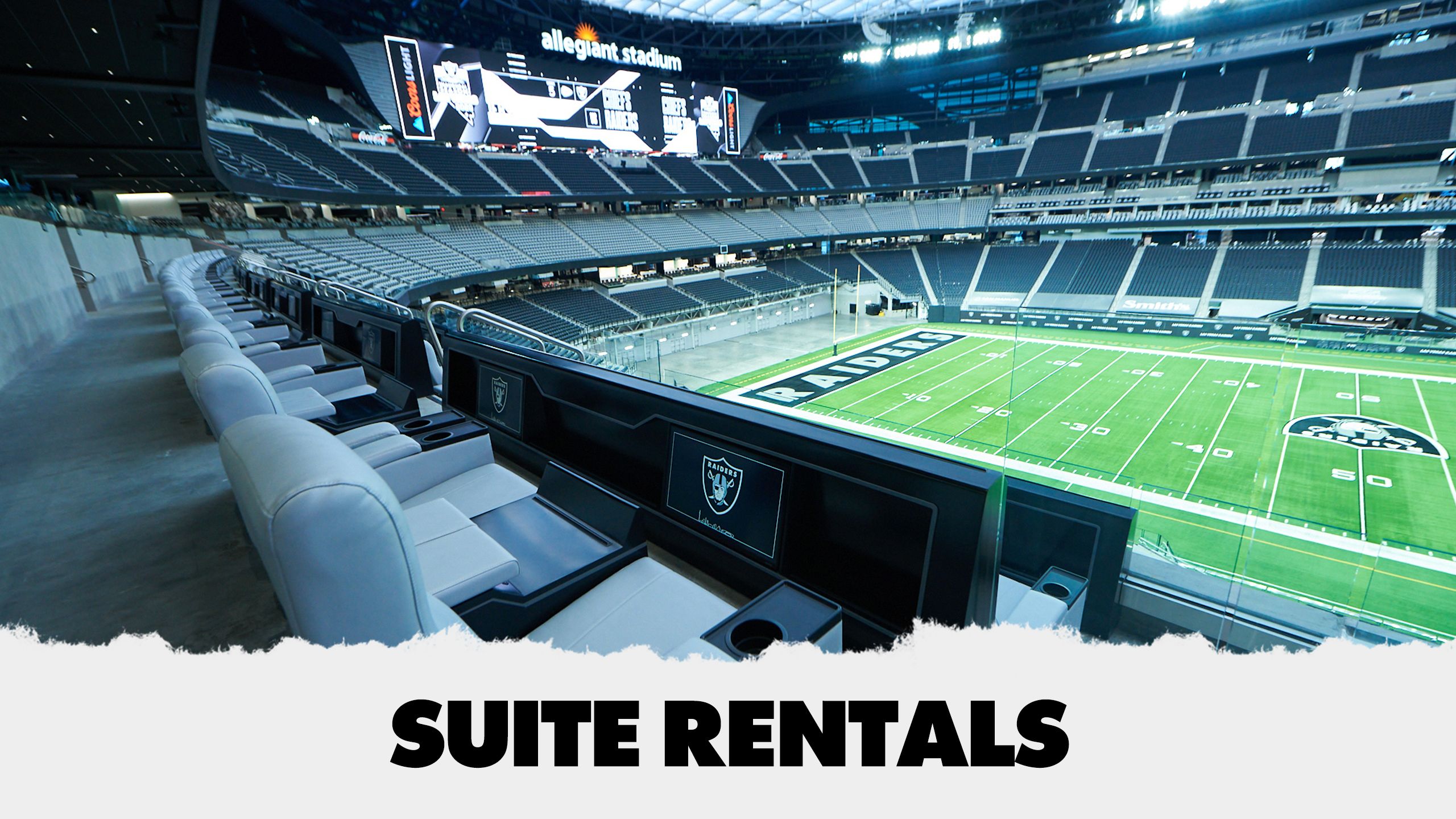 Learn more about Premium Seating at Allegiant Stadium