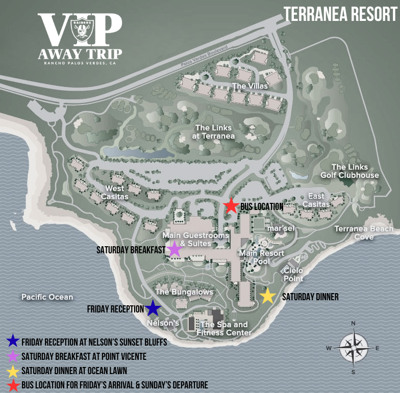 VIP Away Trip - Sofi Map