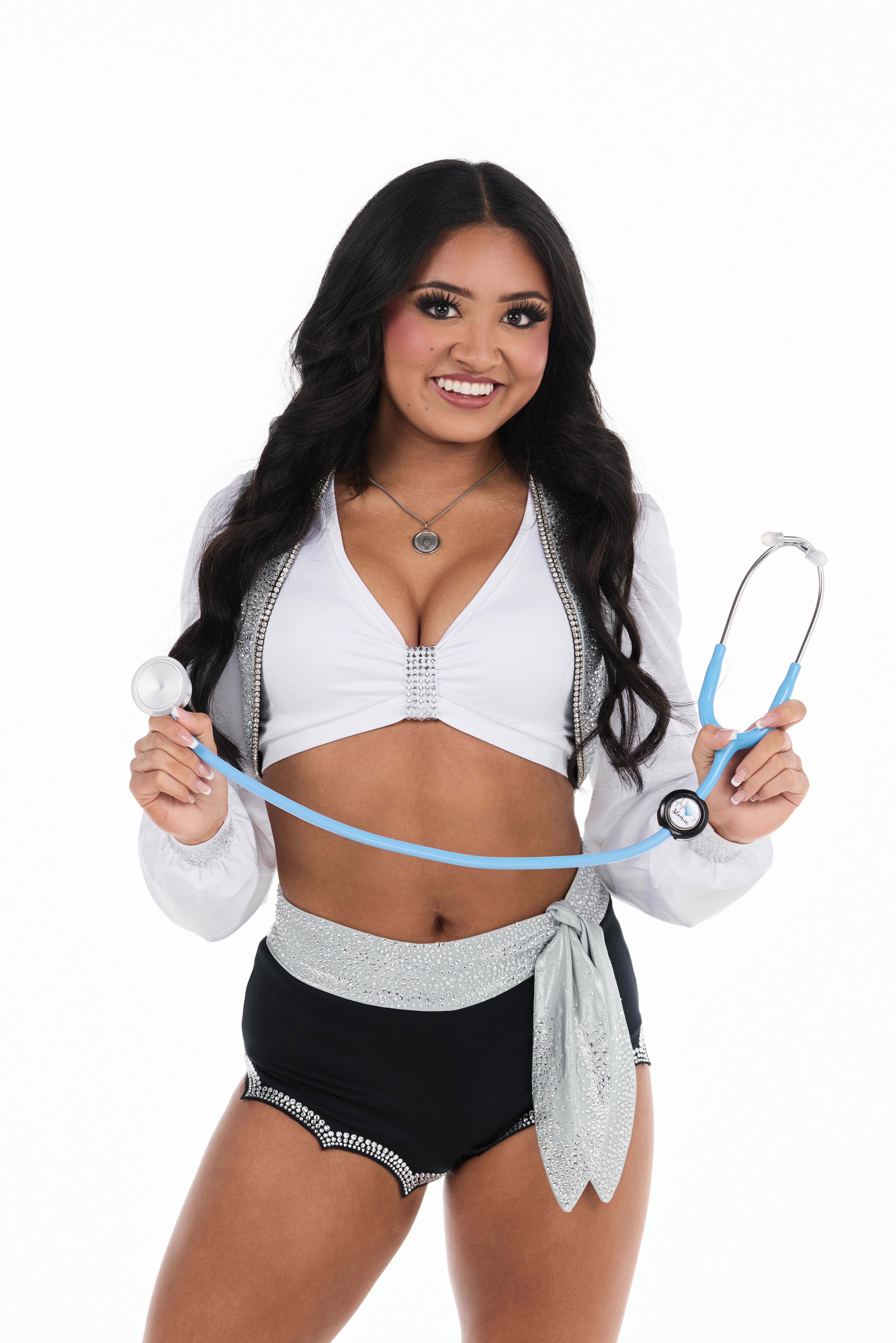 Raiderette Sloane during 2025 Raiderette Media Day at Levy Production Group, Saturday, May 31, 2025, in Las Vegas, Nev.