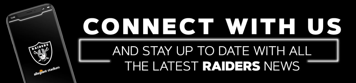 Connect With Us and Stay Up-to-Date with Raiders News
