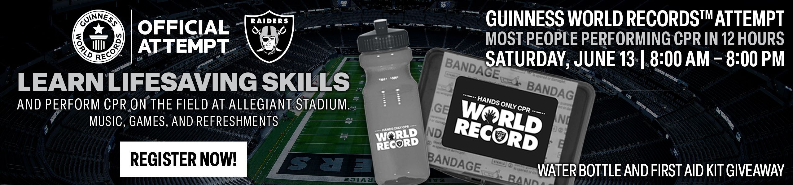 Guinness World Records™ Attempt - Register No