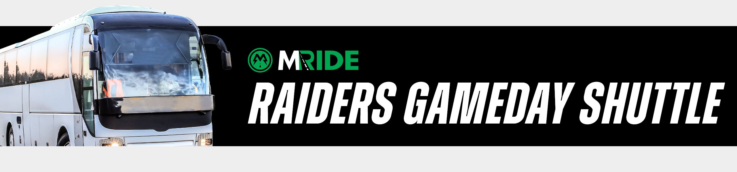 M Ride - Raiders Gameday Shuttle