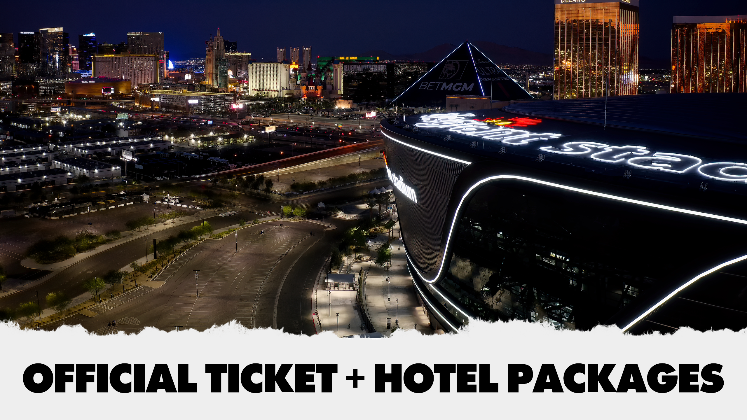 Official Ticket + Hotel Packages