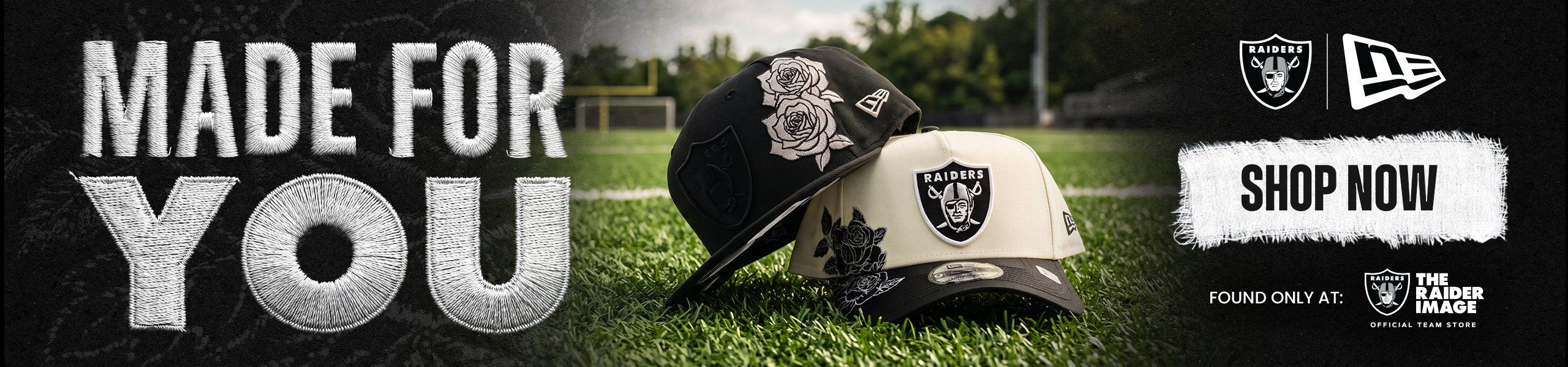Made For You - Shop Now - Raider Image