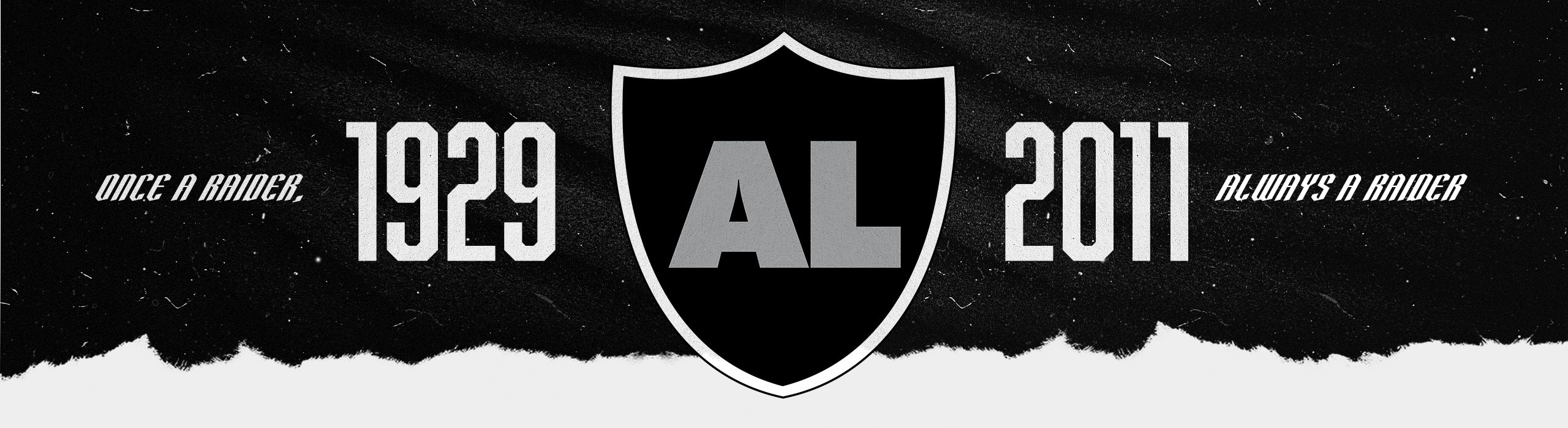 Al Davis 1929-2011 Header