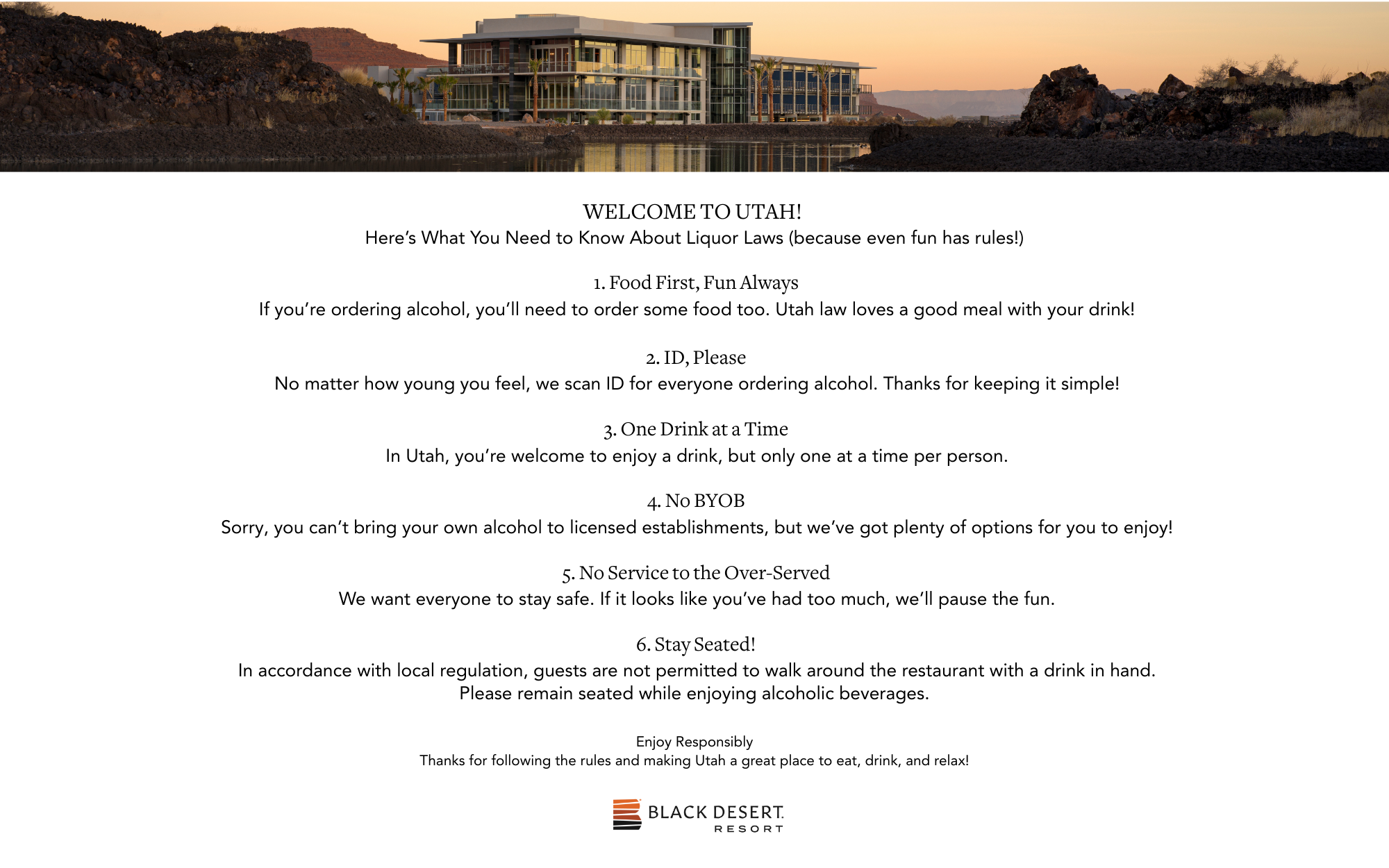 Utah Liquor Laws