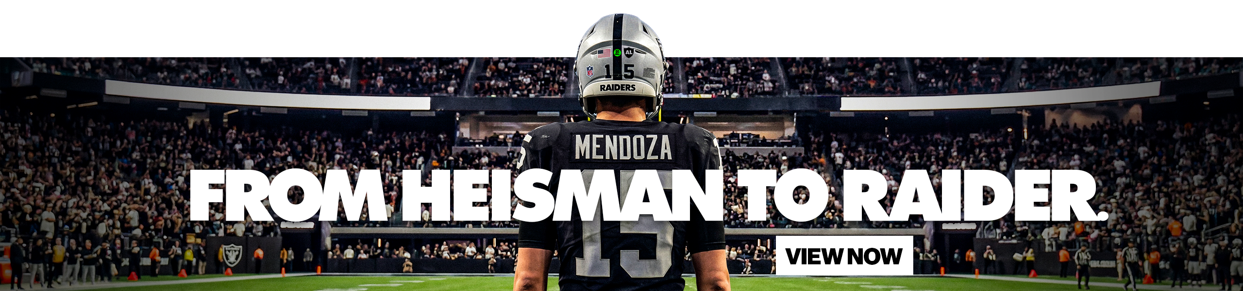 From Heisman to Raider - View Now