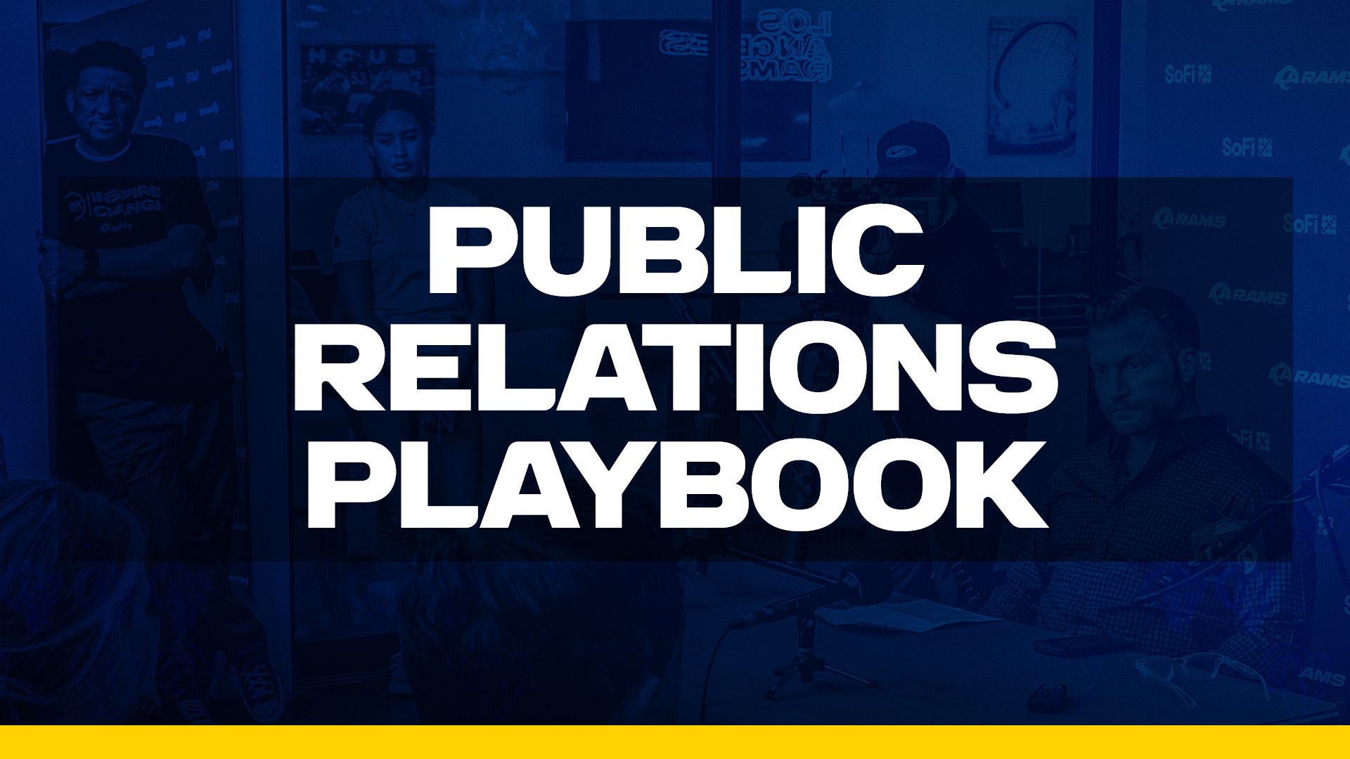 PUBLIC RELATIONS PLAYBOOK