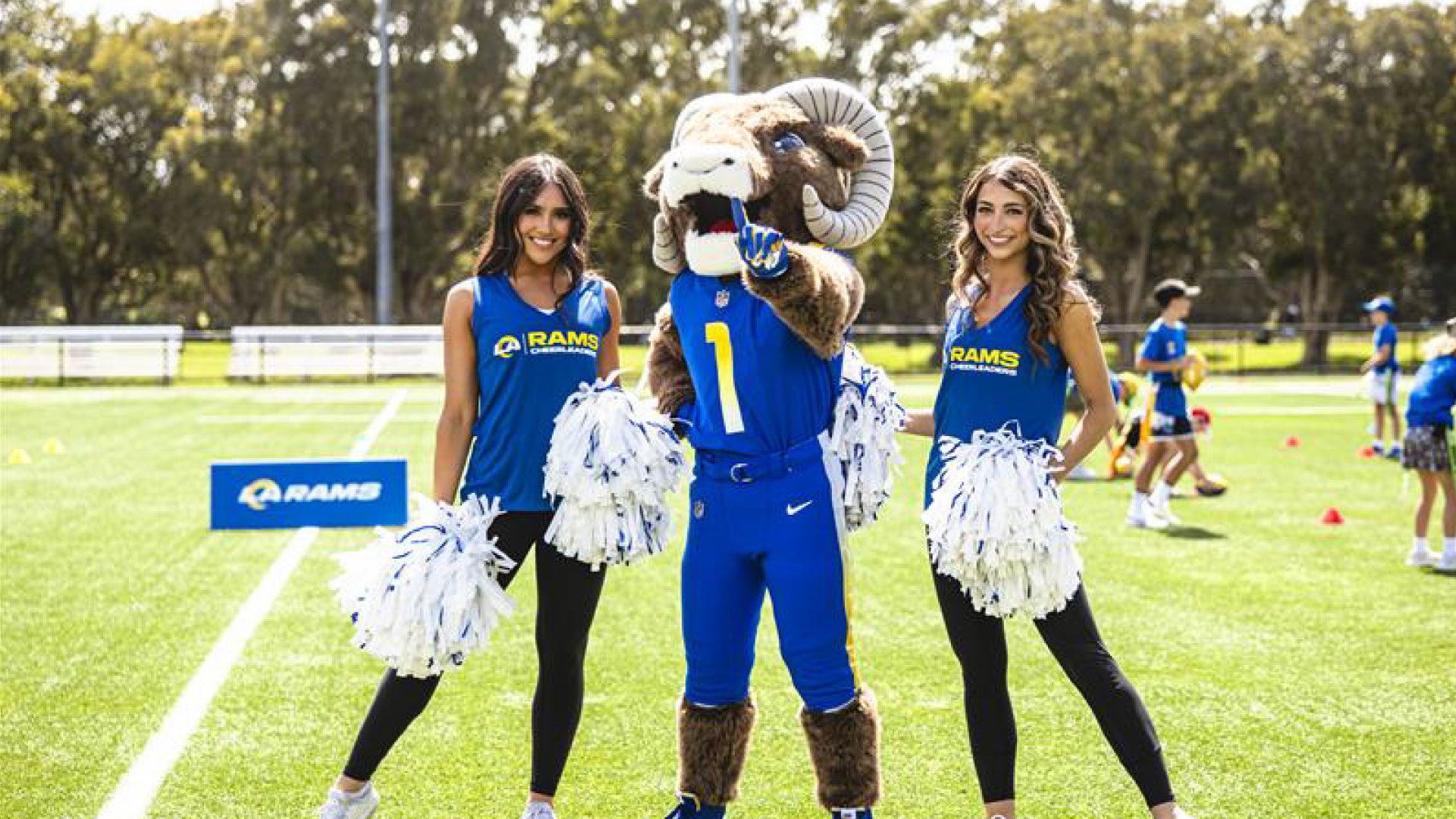 Rampage & Rams Cheerleaders