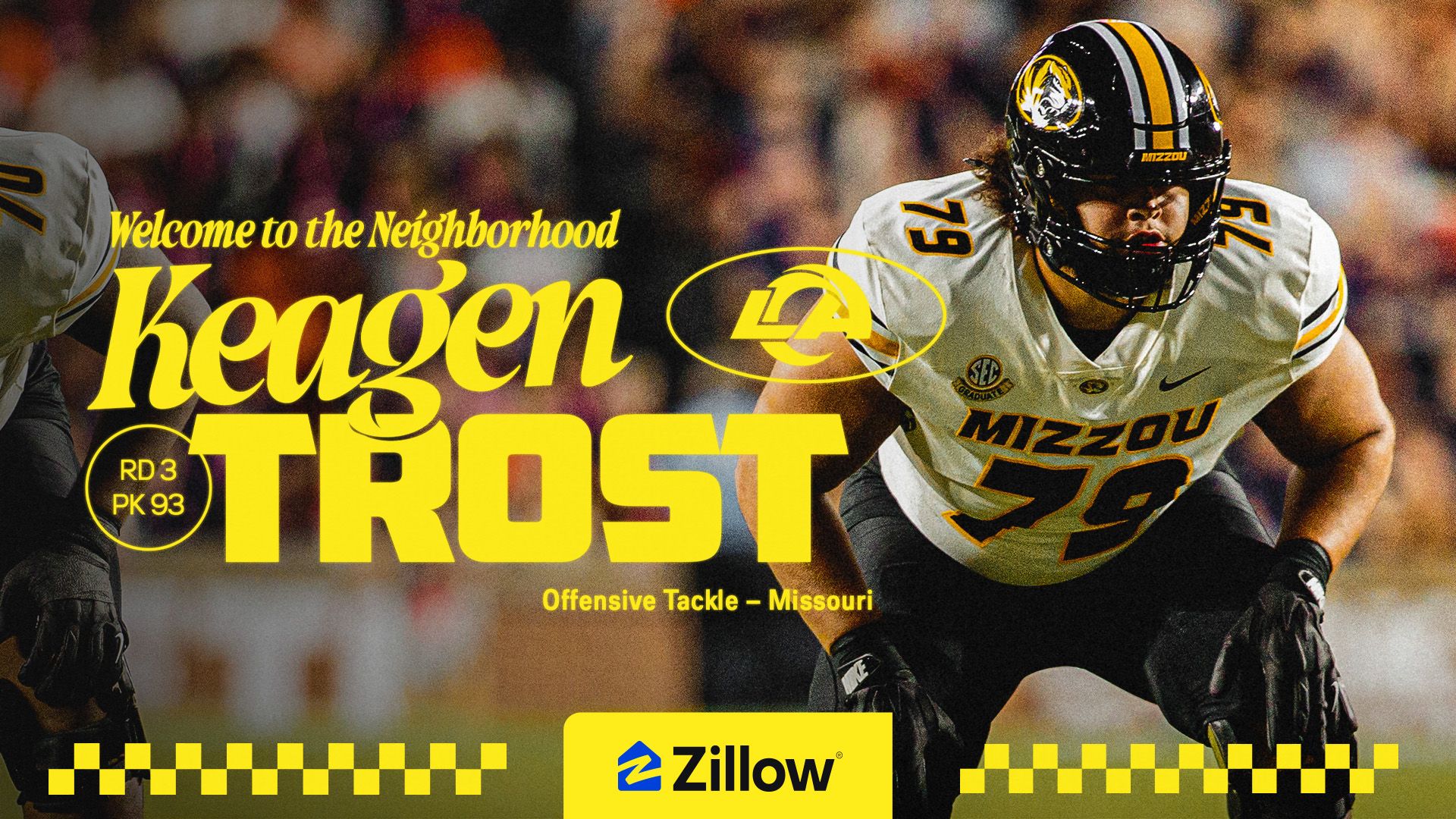 Round 3 Pick 93: T Keagen Trost