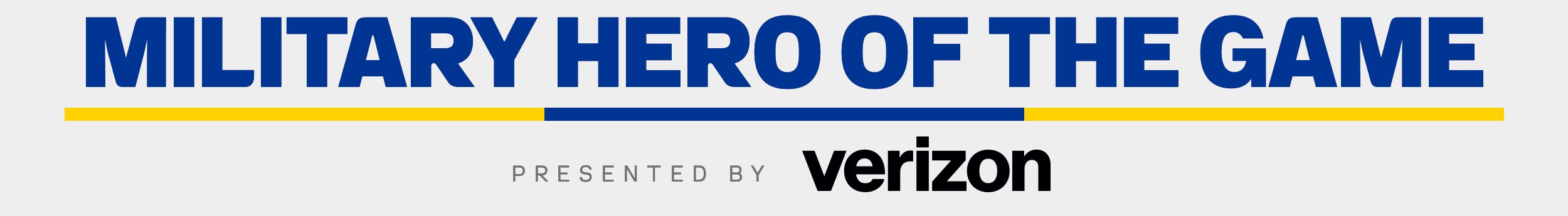 Hero of the game header