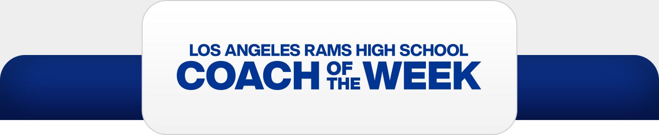 High School Coach of the Week