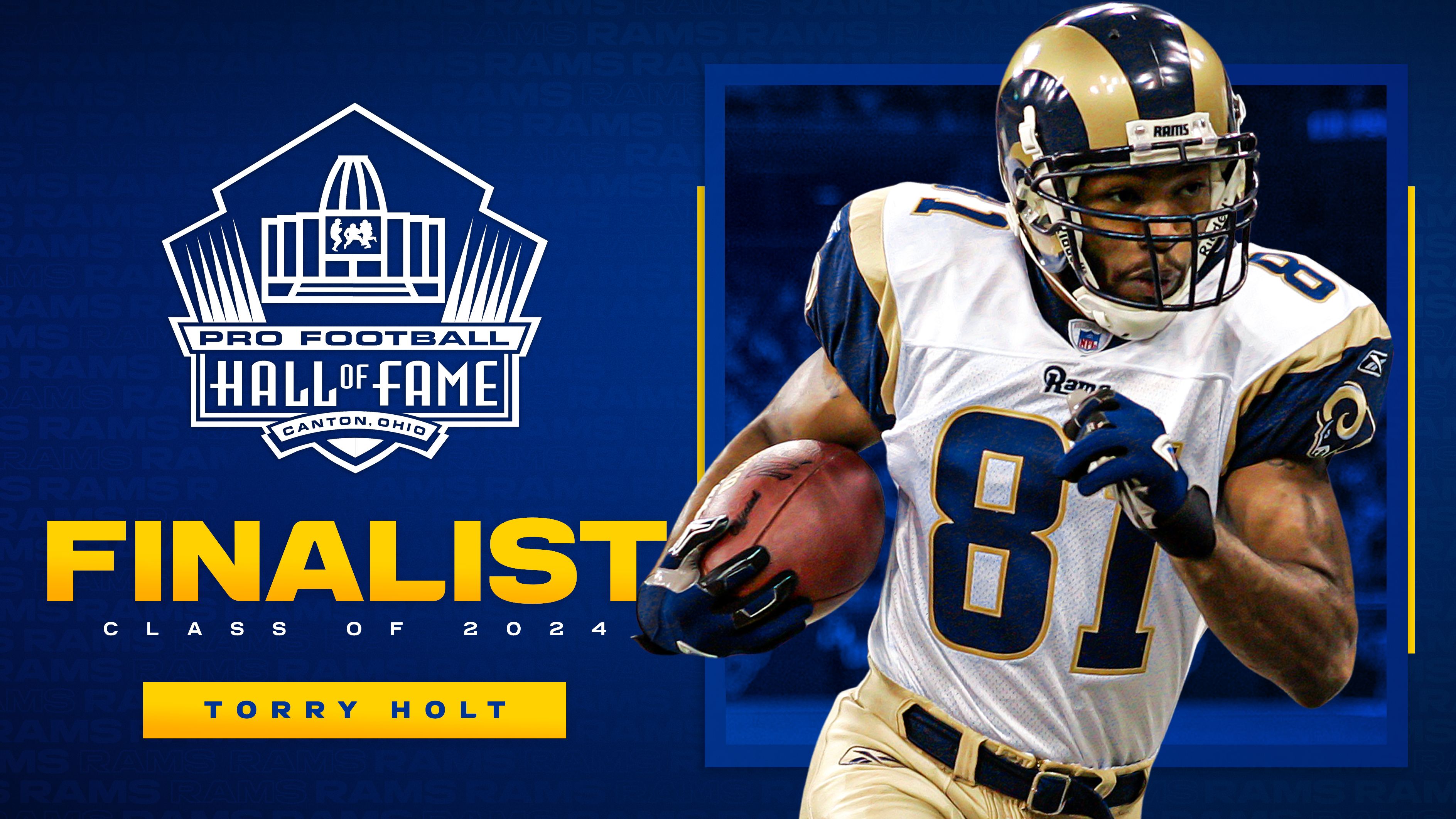 Torry Holt: Hall of Fame Finalist
