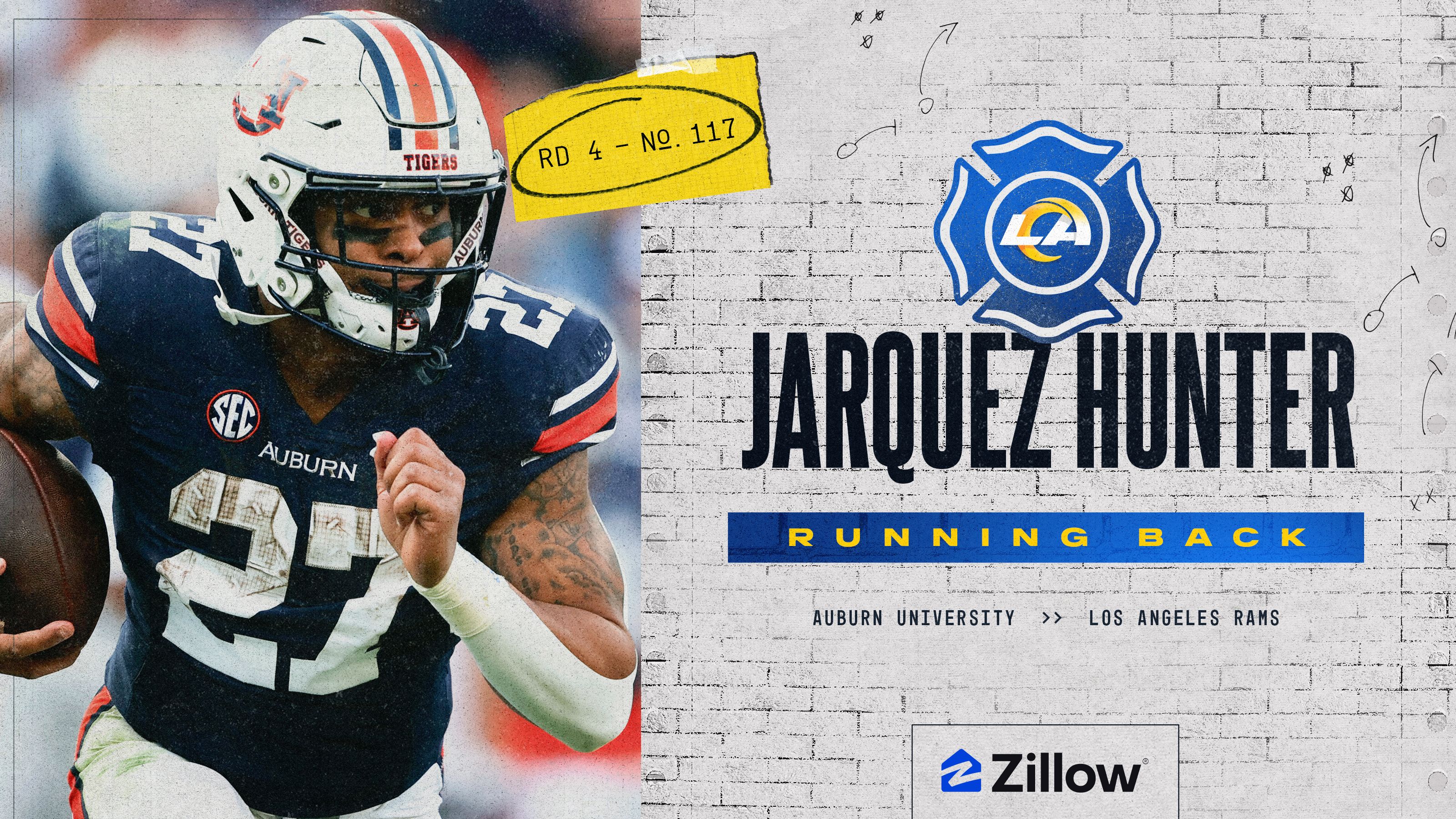 Round 4 Pick 117: Jarquez Hunter