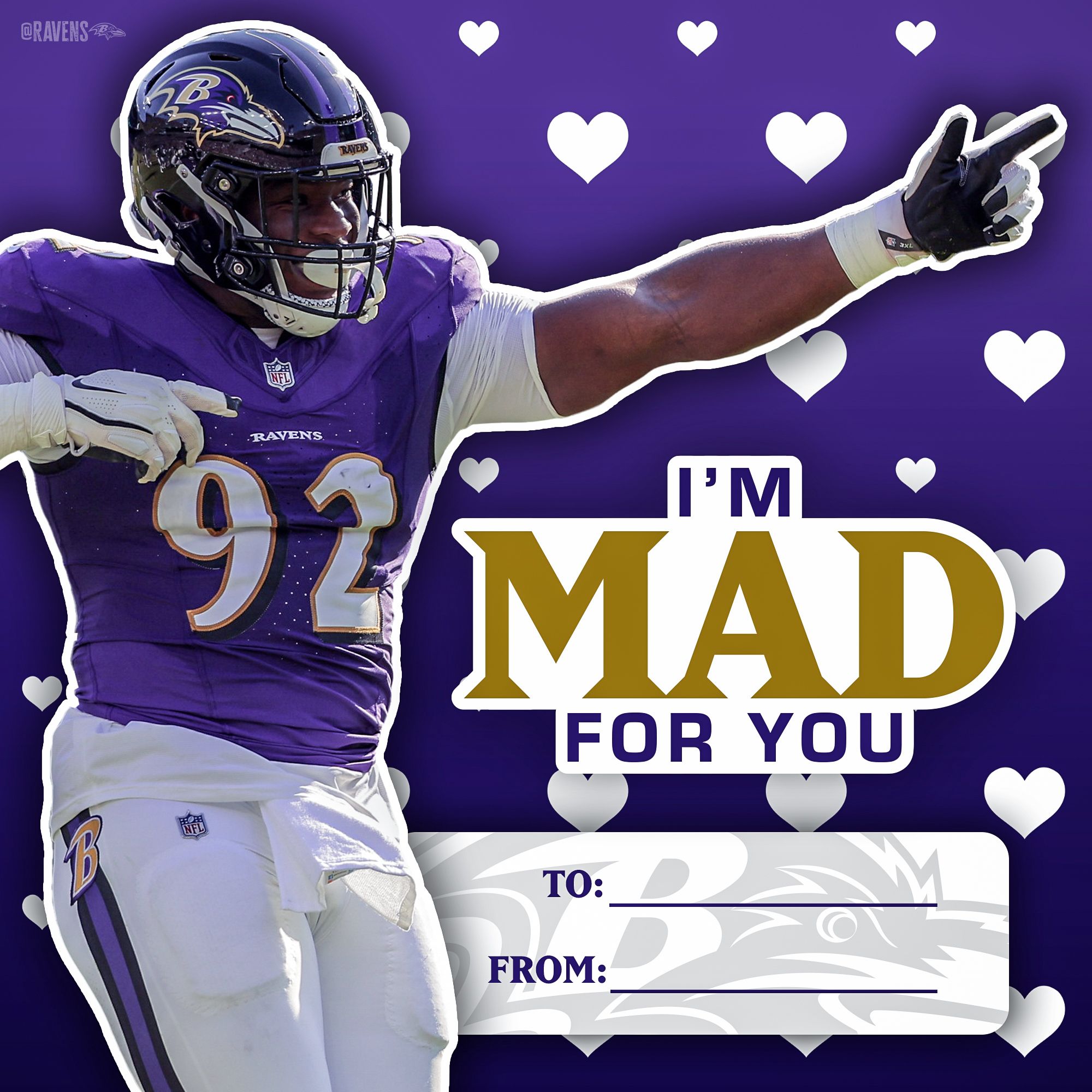 Open Valentine's Day Card