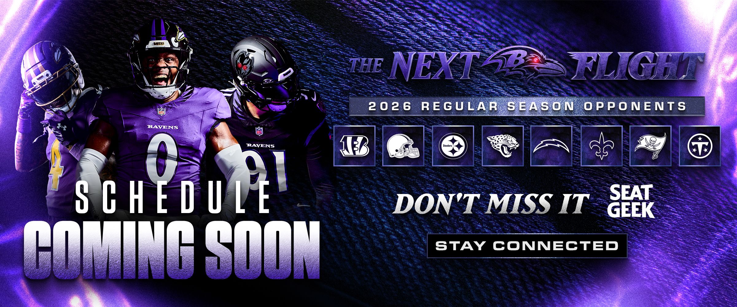 2026_BaltimoreRavens_ScheduleRelease_ComingSoon_DigitalAds_Site_App_2400x1000