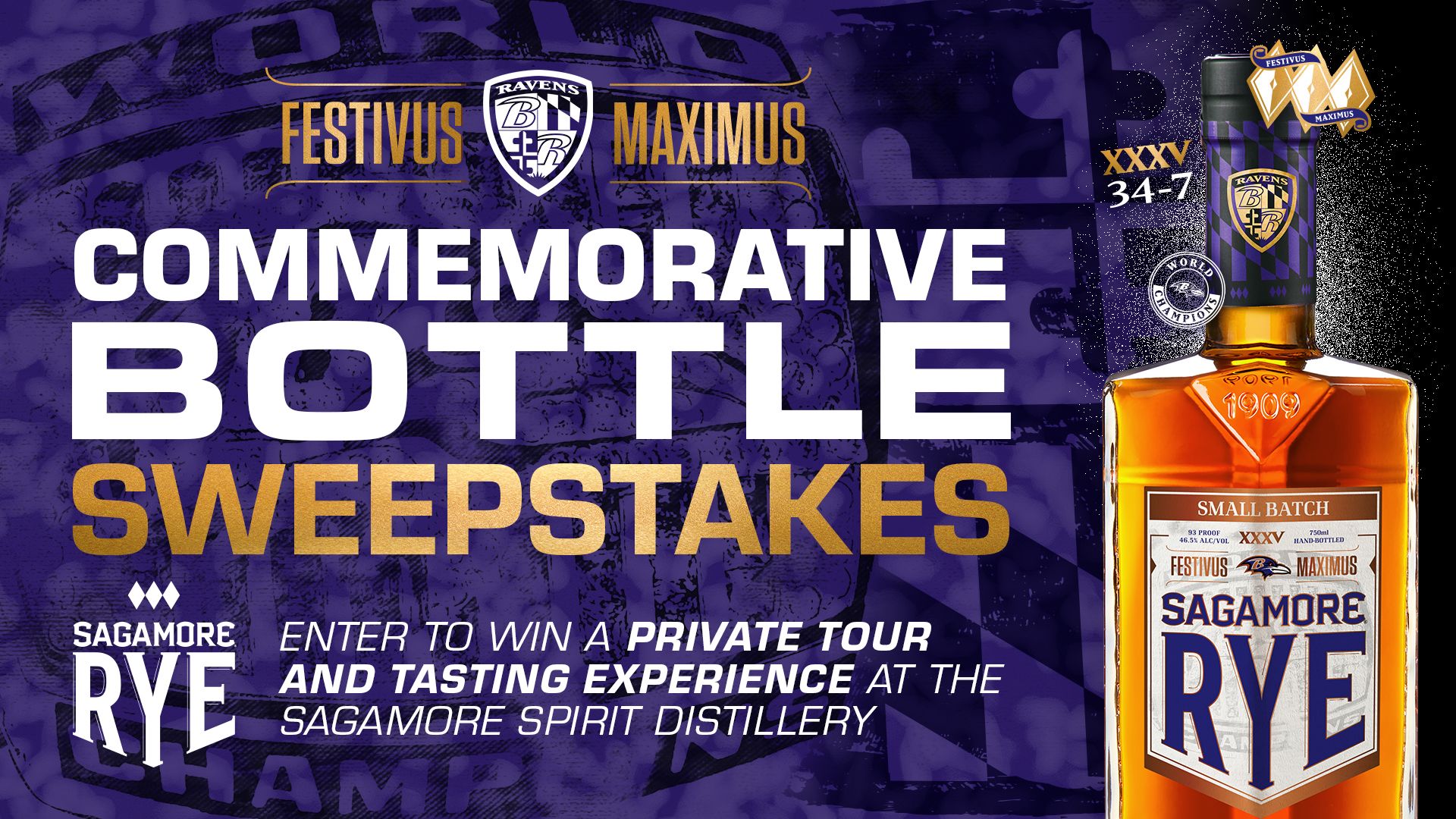 Commemorative Bottle Sweepstakes