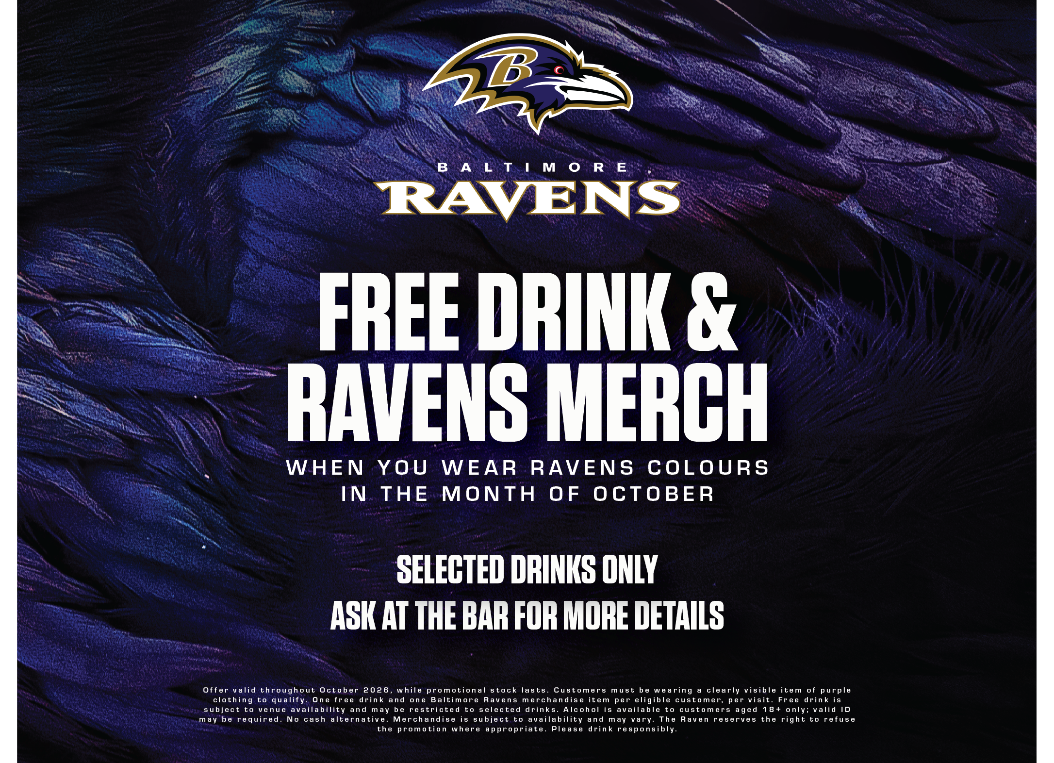 In London? Visit one of our official bars!