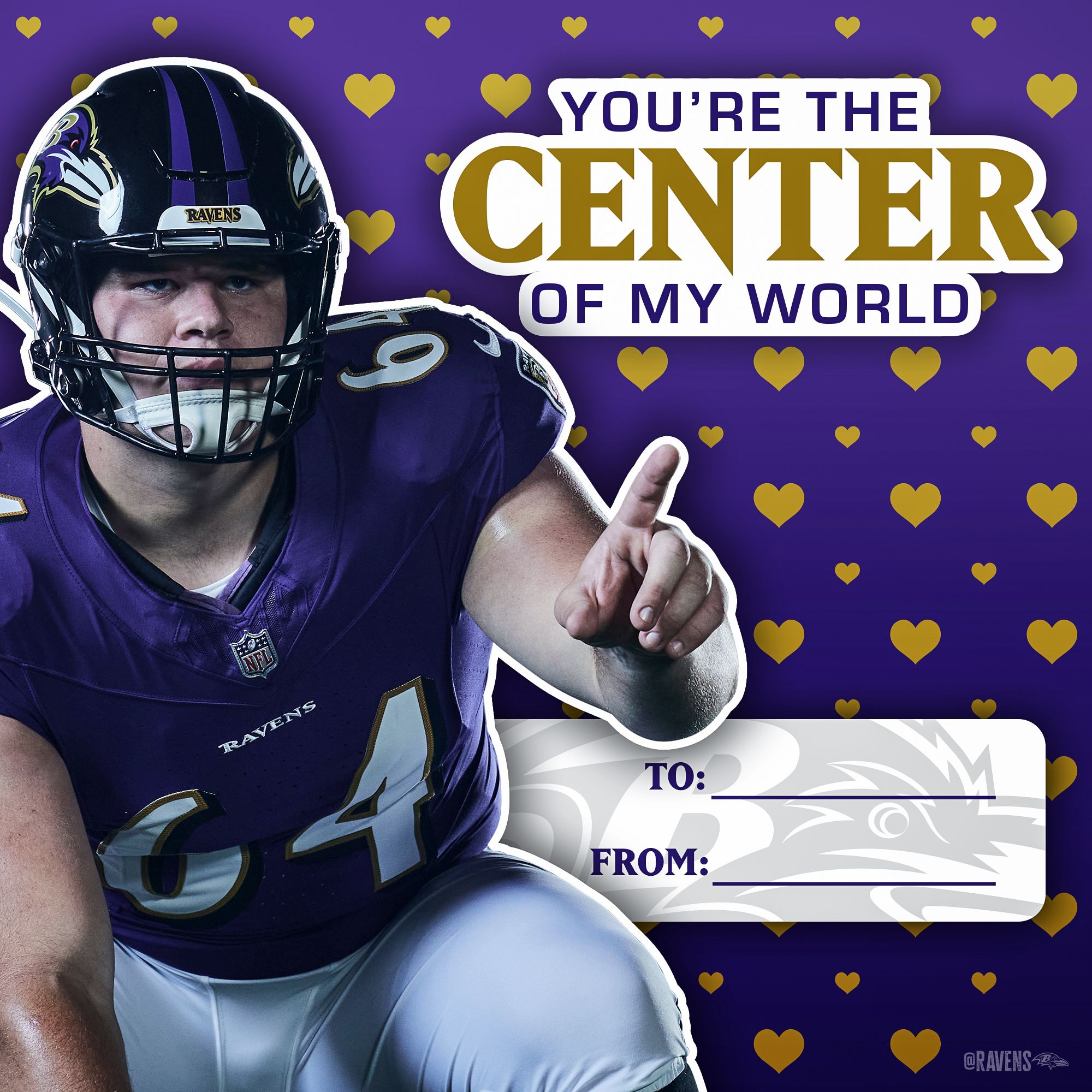 Open Valentine's Day Card