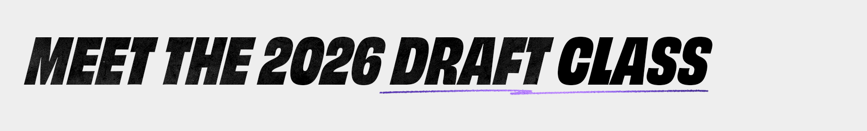Draft Class Logo