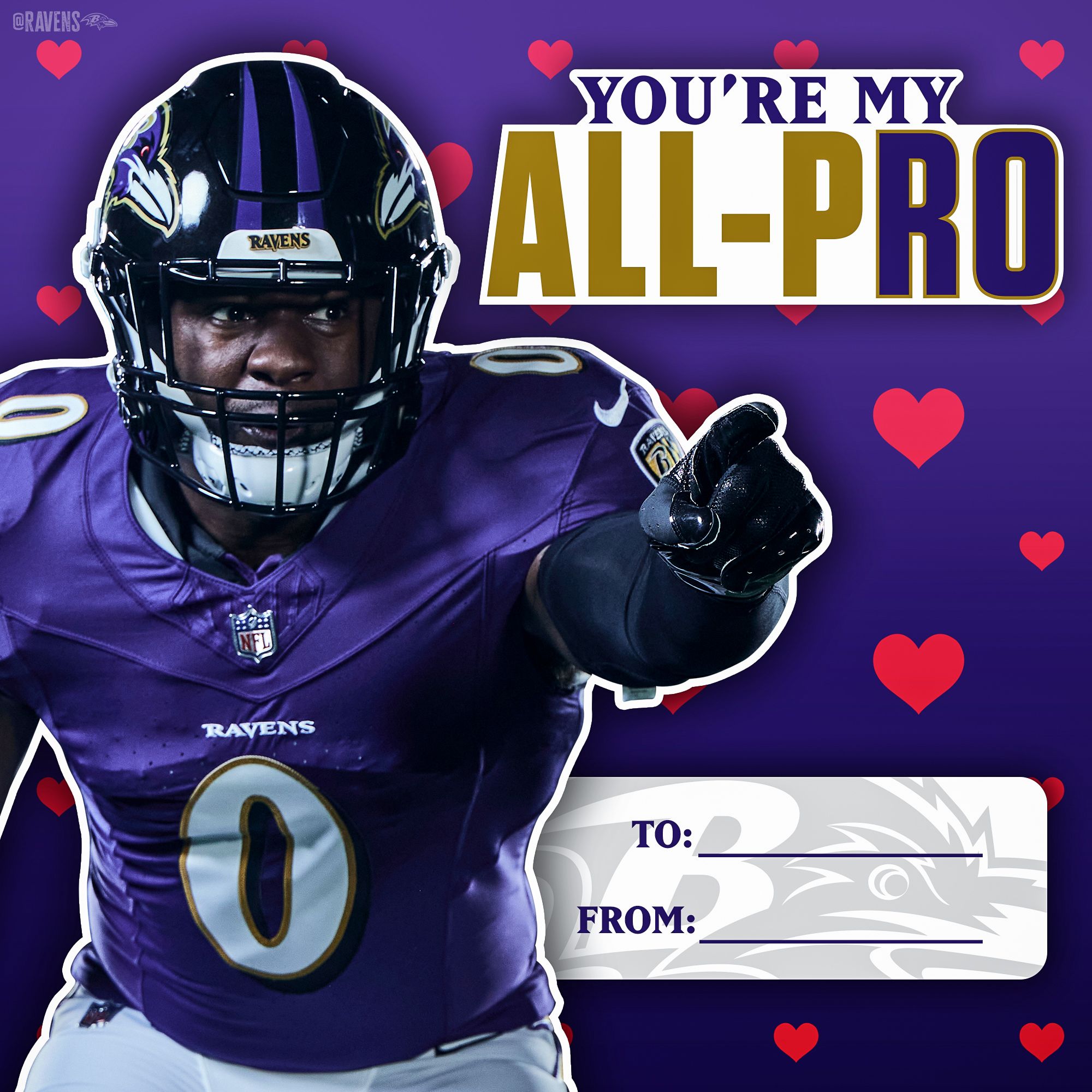 Open Valentine's Day Card