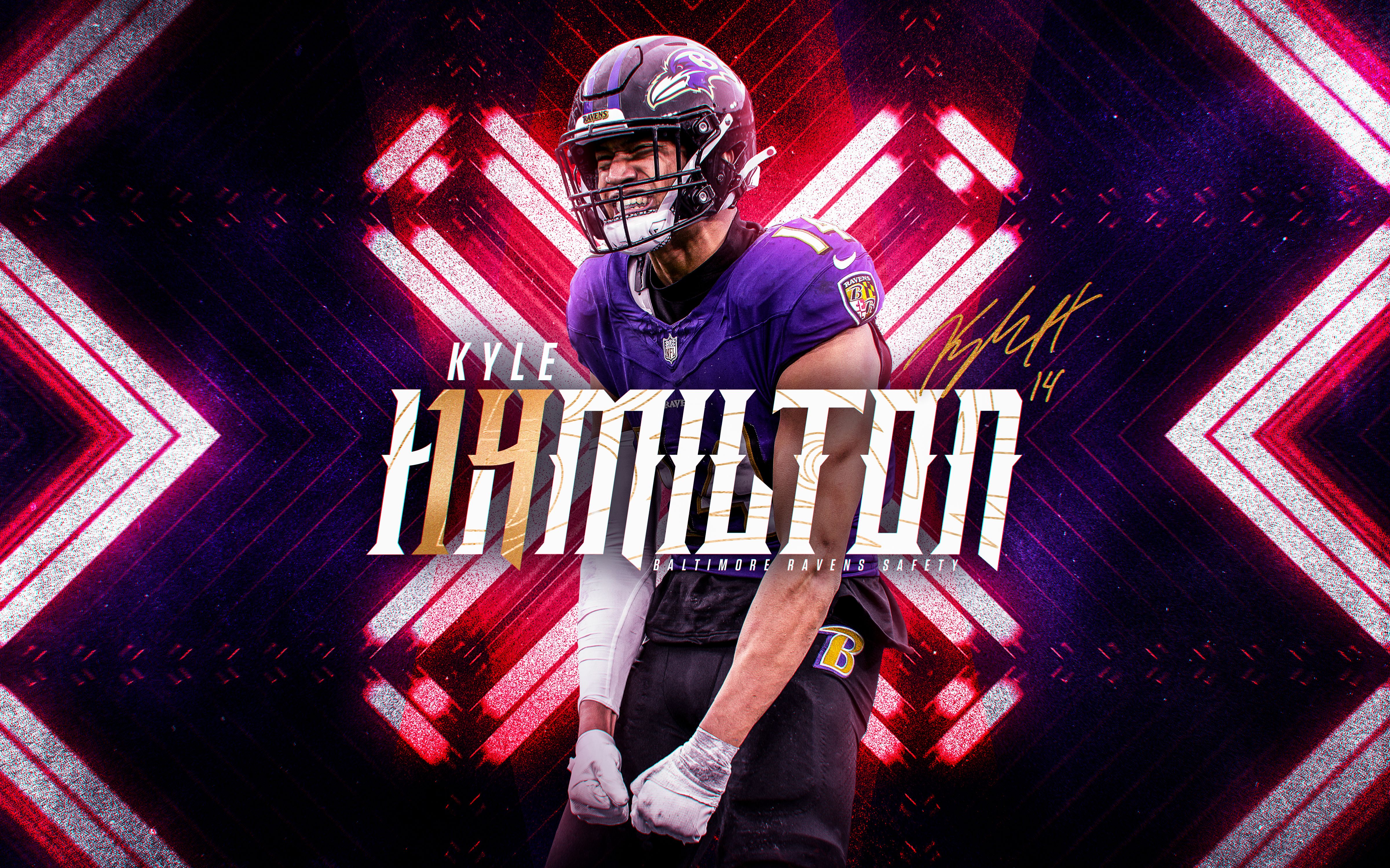 Kyle Hamilton Wallpaper W13