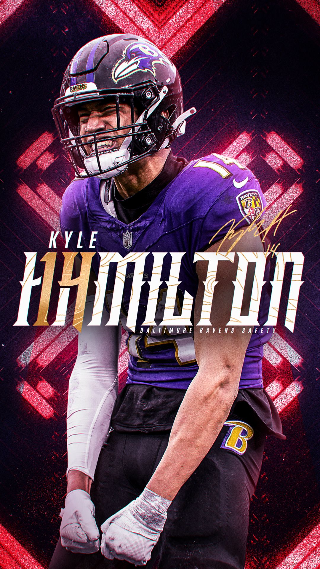 Kyle Hamilton Wallpaper iPhone
