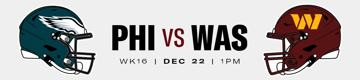 Philadelphia Eagles vs Washington Commanders