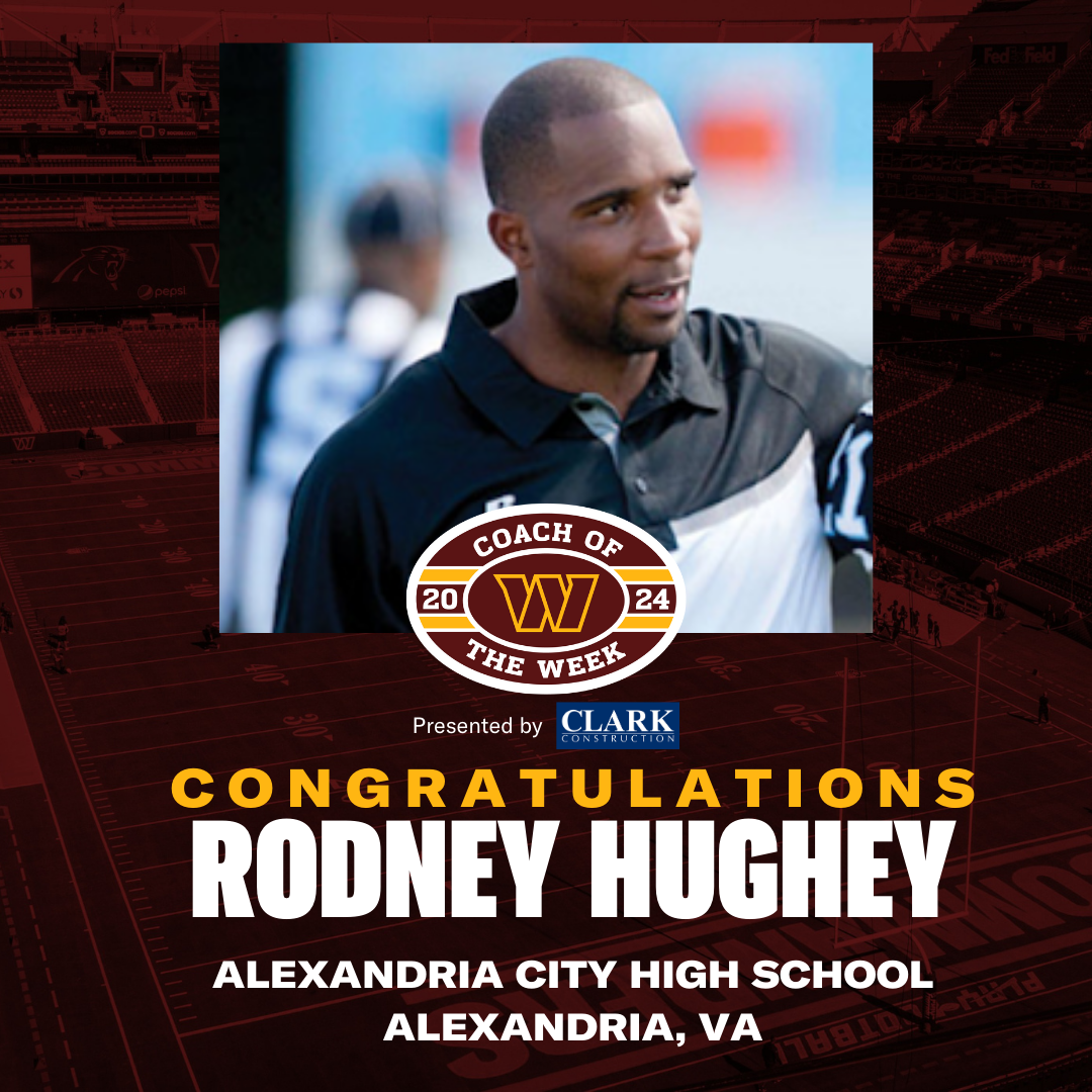 Week 1 – Coach Rodney Hughey, Alexandria City High School, Alexandria, VA