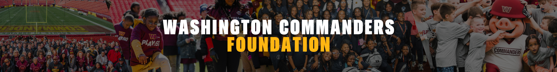 Washington Commanders Foundation Header - Option 1 (3)