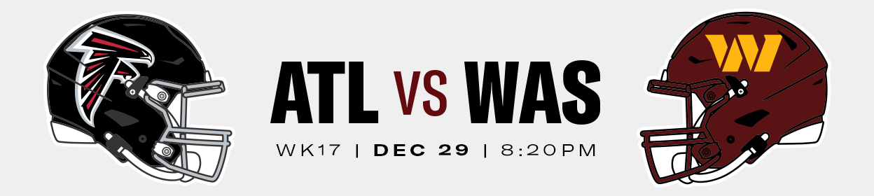Atlanta Falcons vs Washington Commanders